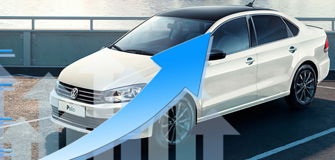 Российский авторынок спасли от падения покупки юрлиц