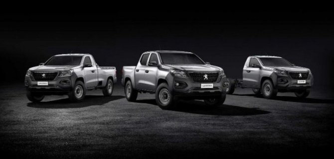 Представлен обновлённый пикап Peugeot Landtrek