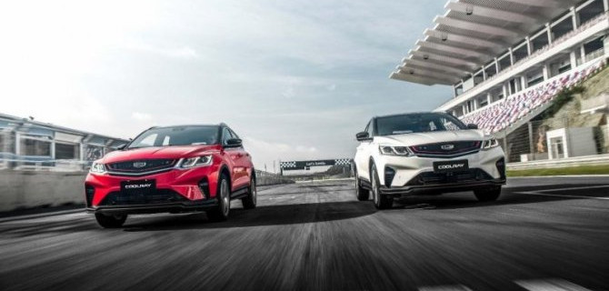 Российская версия Geely Coolray получит «спортивное» исполнение
