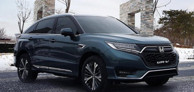 Обновлённая Honda UR-V: скоро в продаже
