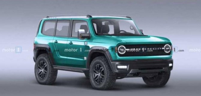 Ford Bronco будут окрашивать в десять цветов