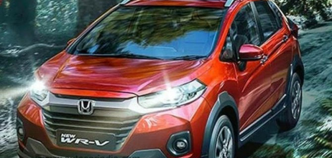 Представлен обновлённый кроссовер Honda WR-V
