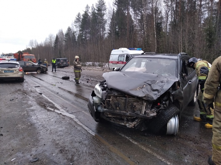 Под Котласом в ДТП пострадал водитель «Лады» (2)