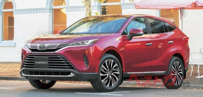 Toyota Harrier выйдет на глобальный рынок