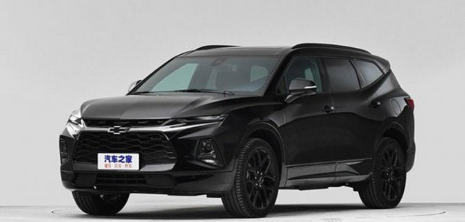 Новый Chevrolet Blazer: известны подробности
