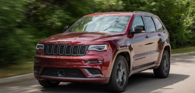 На тесты выехал обновлённый Jeep Grand Cherokee