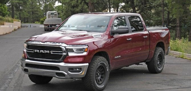 Появились данные о новом пикапе RAM Rebel TRX