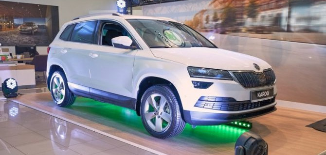 Дождались, новинка KAROQ уже в SKODA Кунцево!