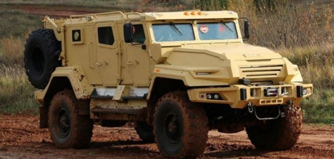 В России начат выпуск новых бронеавтомобилей