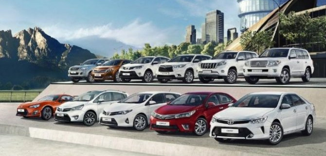 Самой популярной в России иномаркой признана Toyota