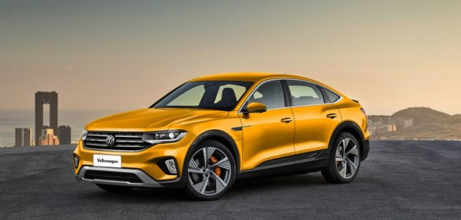 Volkswagen опубликовал изображения нового кроссовера