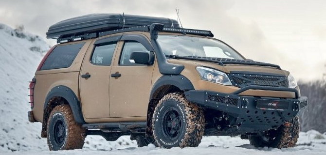Тюнинг Isuzu D-Max от BMS Engineering