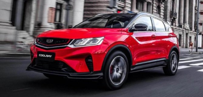 В России начались продажи Geely Coolray