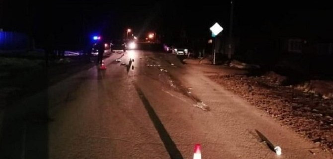 Под Тюменью водитель сбил пешехода и скрылся