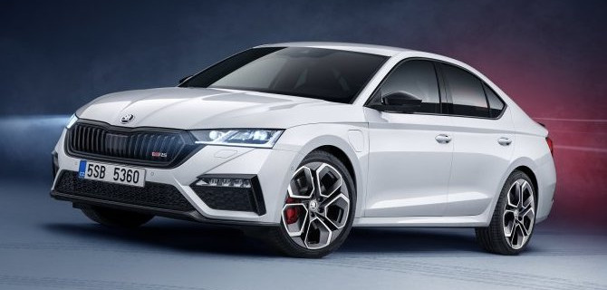 SKODA OCTAVIA RS iV: спортивная и экологичная