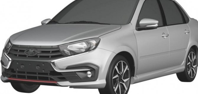 «АвтоВАЗ» запатентовал дизайн Lada Granta Sport