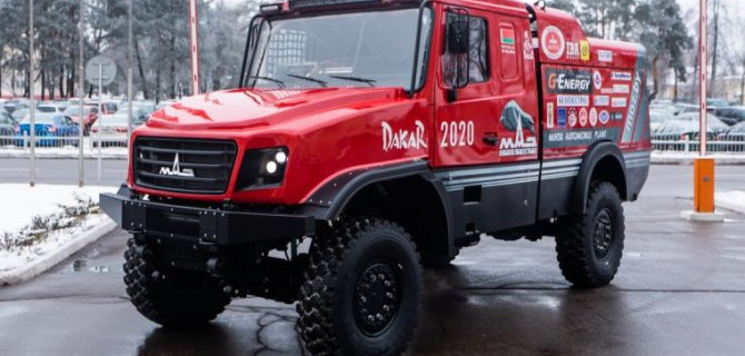 Модернизирован раллийный МАЗ