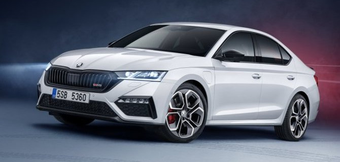 ŠKODA OCTAVIA RS iV: спортивная и экологичная