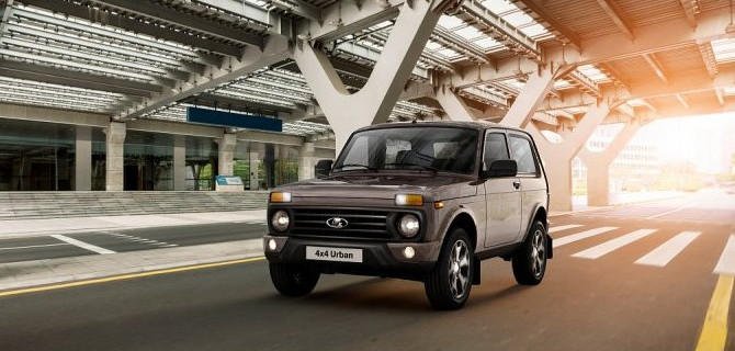 Украинские полицейские тестируют Lada 4×4