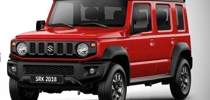 Готовится пятидверная модификация Suzuki Jimny