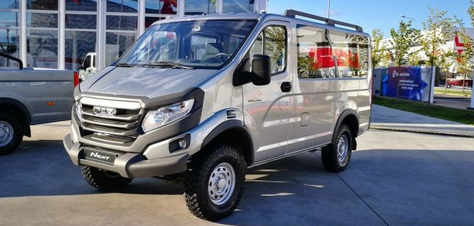 На испытания выехал обновлённый «Соболь Next»