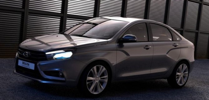 Lada Vesta FL получит новые фары