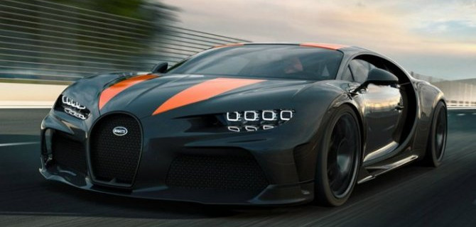 В Bugatti начали печатать детали из титана