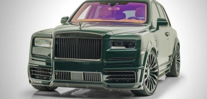 Rolls-Royce Cullinan мимикрирует под гоночный болид