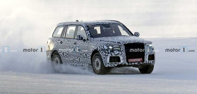 В Швеции замечен «мул» внедорожника Aurus Komendant