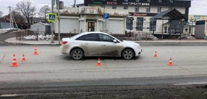 В Новосибирске 19-летняя девушка сбила пешехода