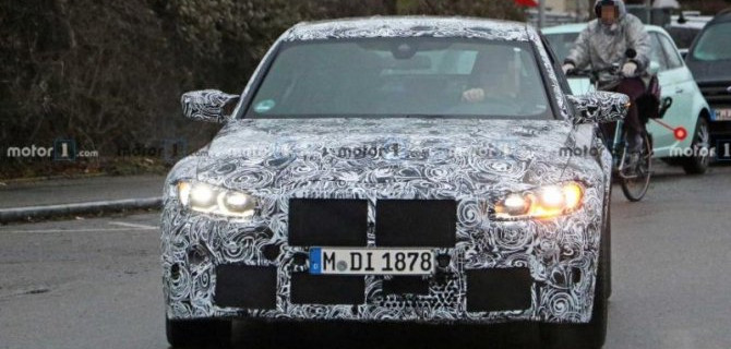 Начались испытания нового BMW M3
