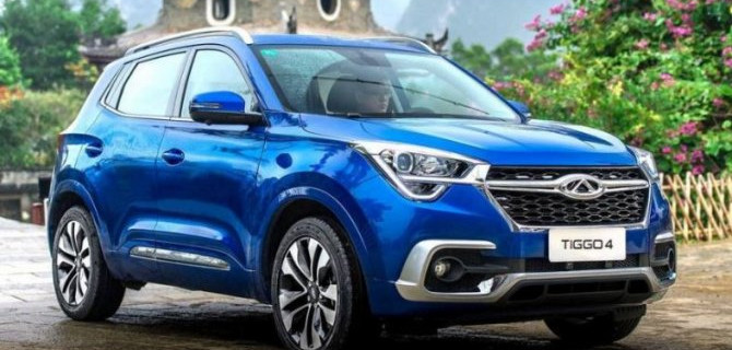 Показан салон обновлённого Chery Tiggo 4