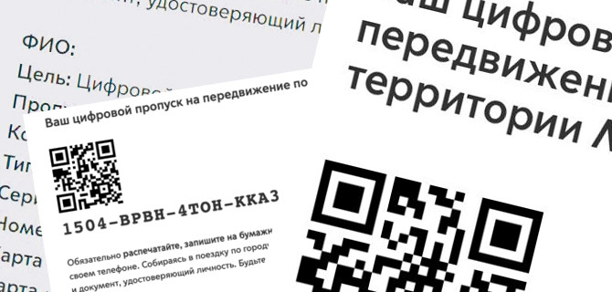 Пандемия: ошибка в данных для цифрового пропуска может обернуться штрафом, обман — уголовным наказанием