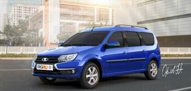 Lada Largus FL: внутри и снаружи