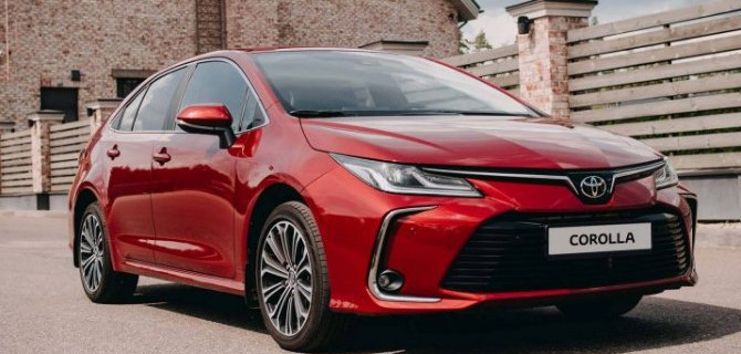 Модельный ряд Toyota в 2020 году