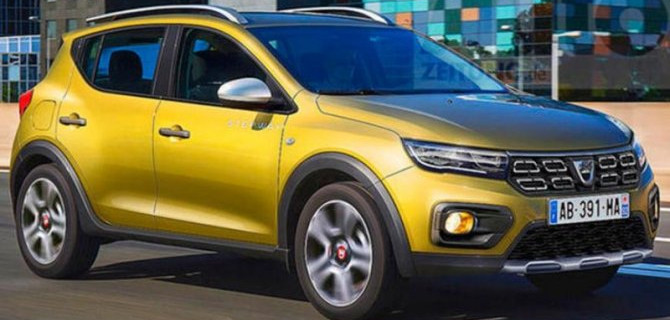 Появились снимки обновлённого Renault Sandero Stepway