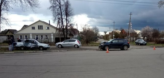 Два человека пострадали в ДТП в Курске