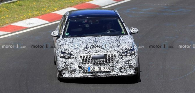 На «Нюрбургринге» появился новый Mercedes-Maybach S-Кlassе