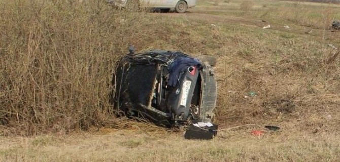 В Мордовии при опрокидывании машины погиб человек