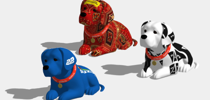 «Авто.ру» предлагает раскрашивать культовых собачек