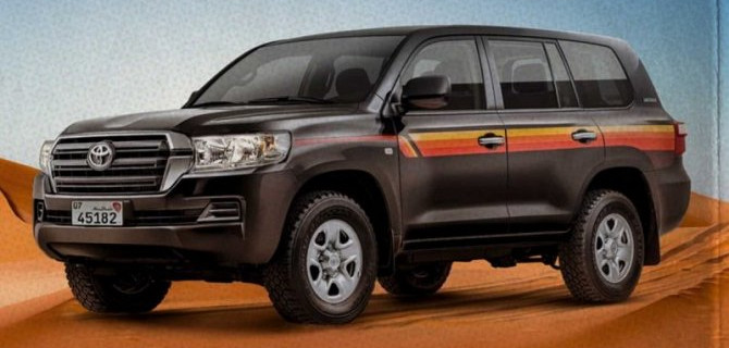 Toyota Land Cruiser получила исполнение в ретро-стиле