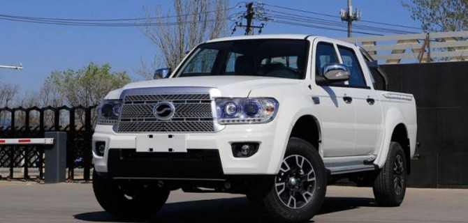 В Китае начались продажи нового пикапа