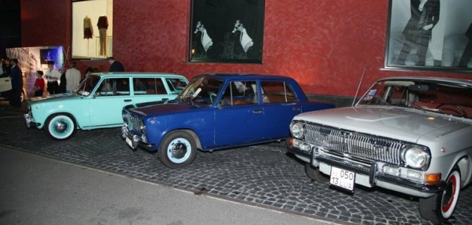 В России открылся салон советских ретро-автомобилей