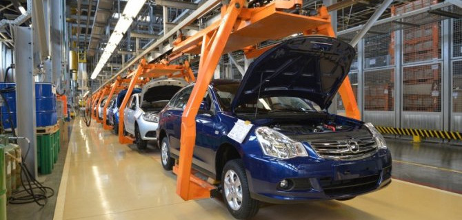 Российский автопром снизил объёмы производства
