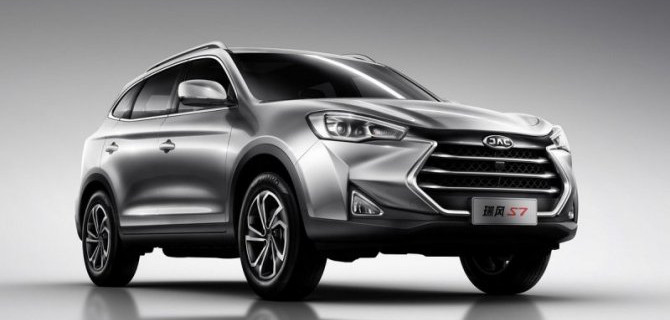 Осенью в Россию приедет новый кроссовер JAC