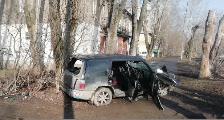 В Екатеринбурге иномарка врезалась в дерево – погиб пассажир (3)