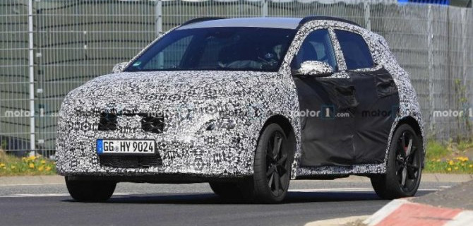 Тестируется «заряженный» Hyundai Kona