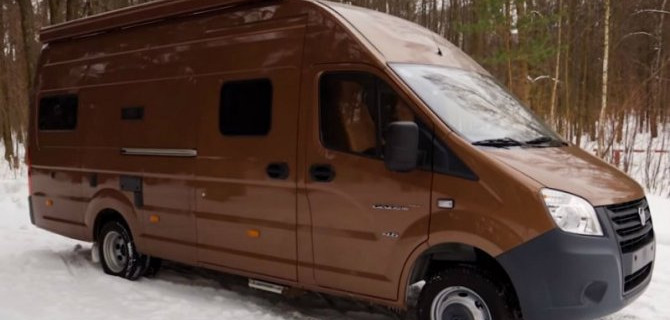 «ГАЗель NEXT» превратили в кемпер