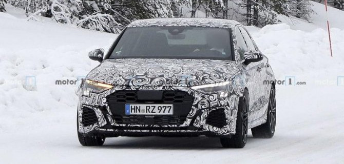 Продолжаются испытания нового Audi RS3