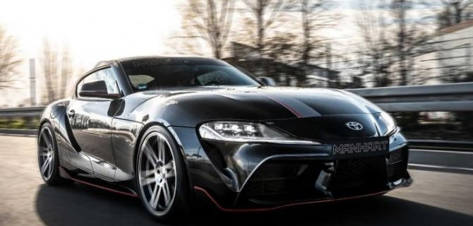 Toyota Supra получила «крутой» тюнинг от Manhart